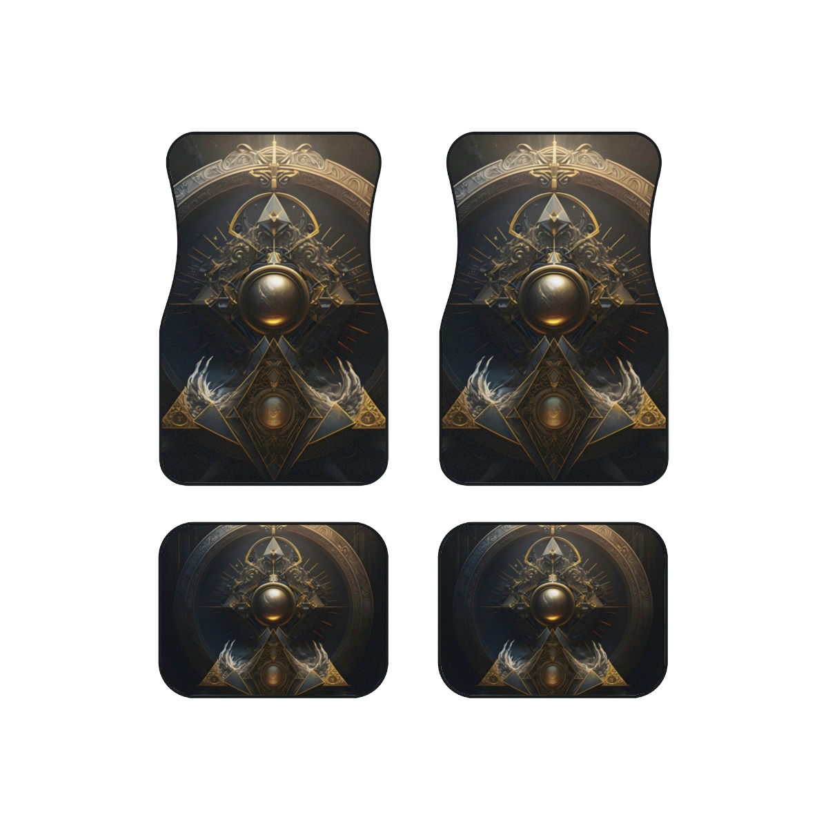 House of Trippers Car Mats (Set of 4) (Portal to the gods)