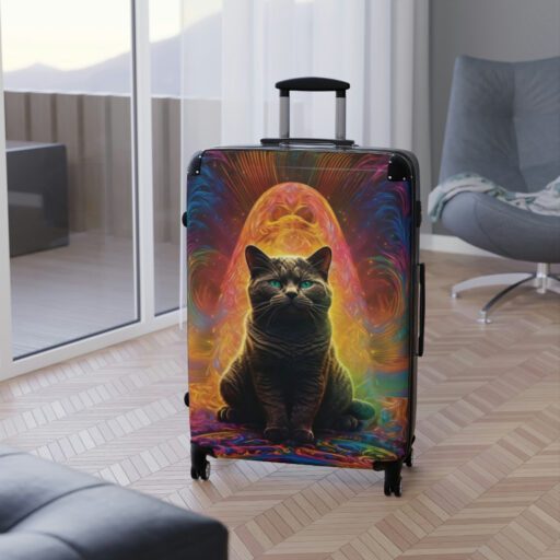 Hippe Kitty Suitcases Puuuuurrffect