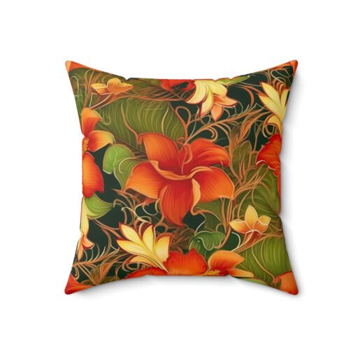 Hawaiian Spun Polyester Square Pillow