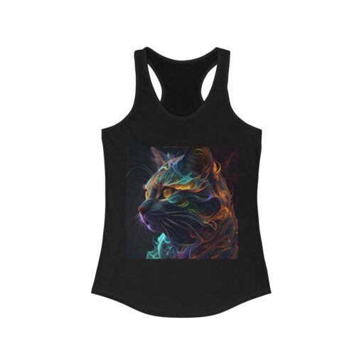 Women's Focused Kitty Ideal Racerback Tank
