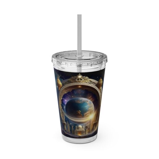 Global Tripper Sunsplash Tumbler with Straw, 16oz