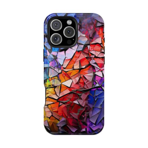 Shattered Vibrant Magnetic Tough Case for Phone - Durable and Stylish Protection