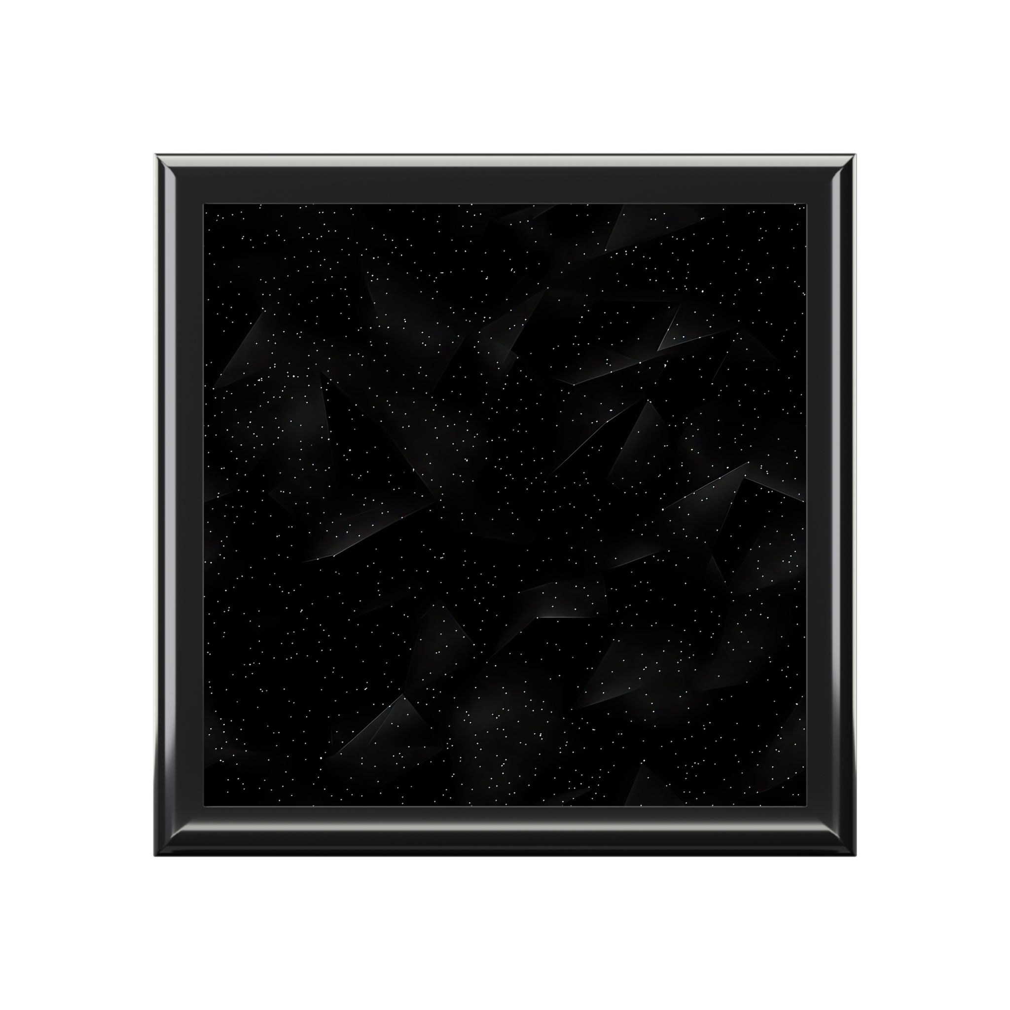 Elegant Black Jewelry Box with Starry Design – Perfect for Gifts & Keepsakes - Image 2