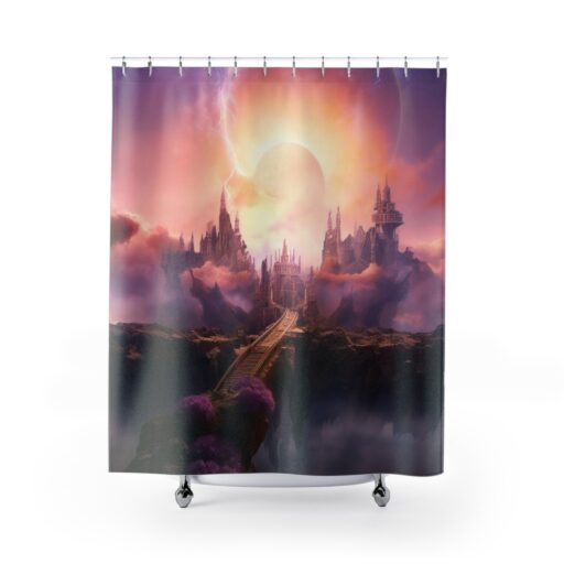 Temple of Solace Shower Curtains House of Trippers