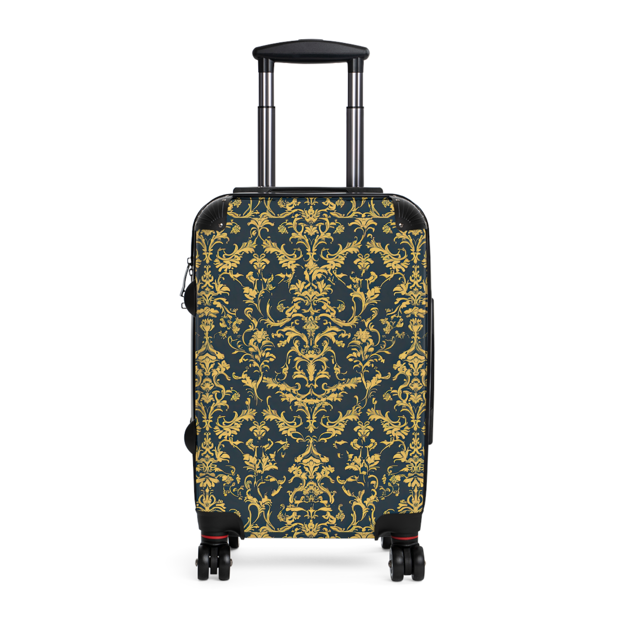 Elegant Vintage Floral Suitcase - Stylish Travel Luggage for Adventurers - Image 11