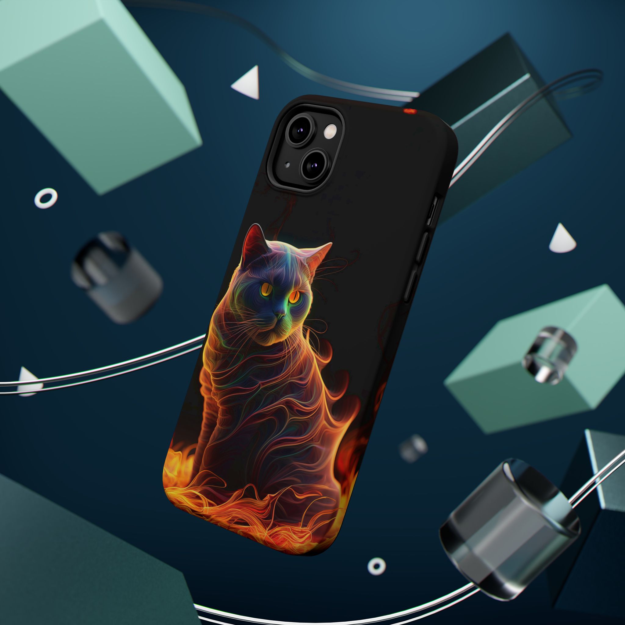 Damien I miss you Baby Vibrant Cat Design Magnetic Tough Cases – Pet Lover’s Phone Accessories - Image 27