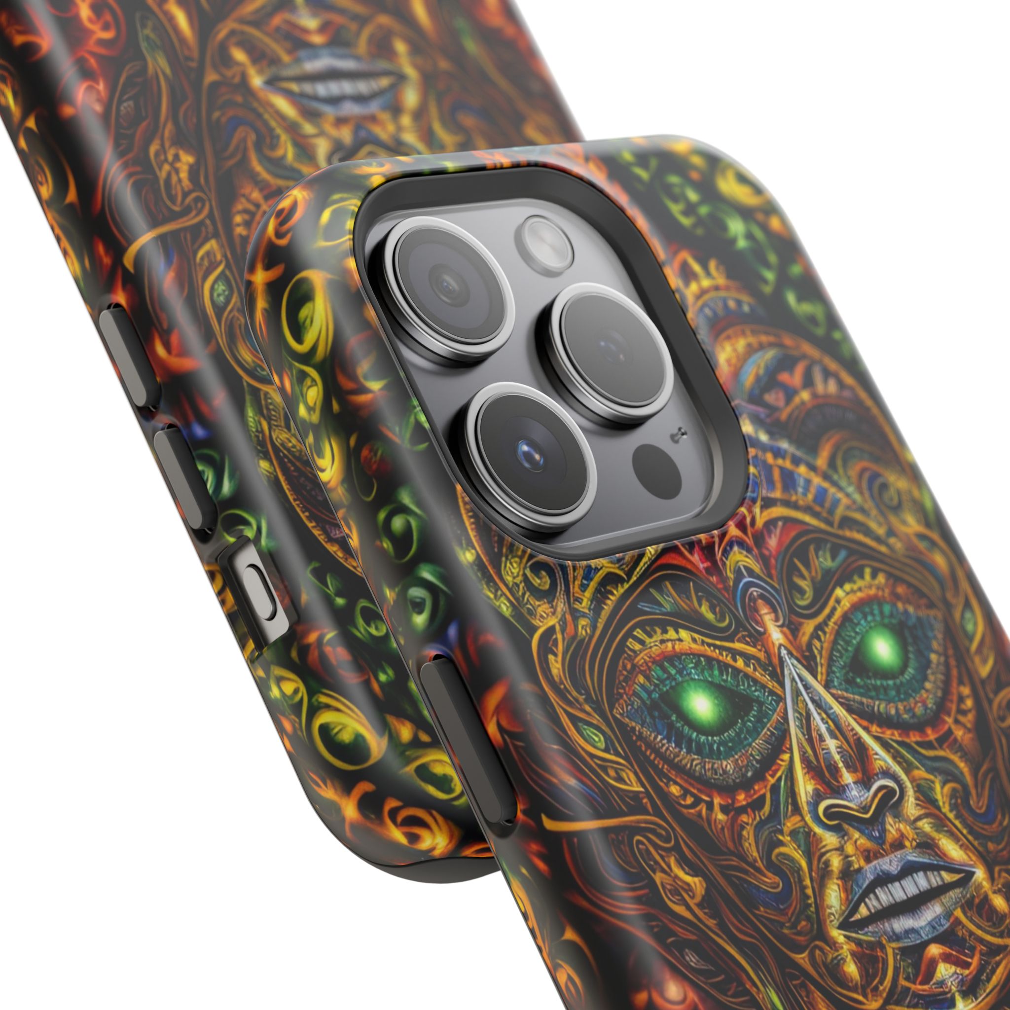 Psychedelic Magnetic Tough Case - Vibrant Smartphone Protection - Image 82