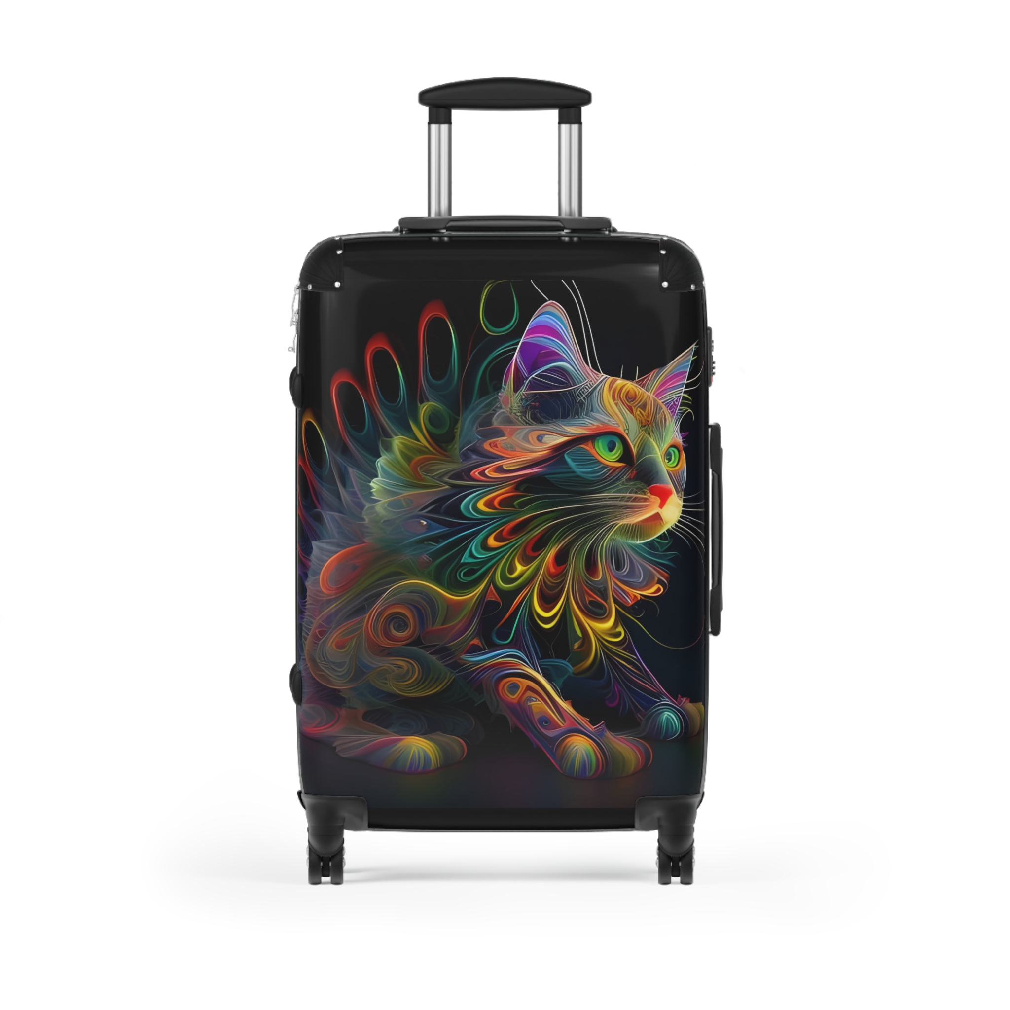 Trippy Kitty Suitcase - Image 5