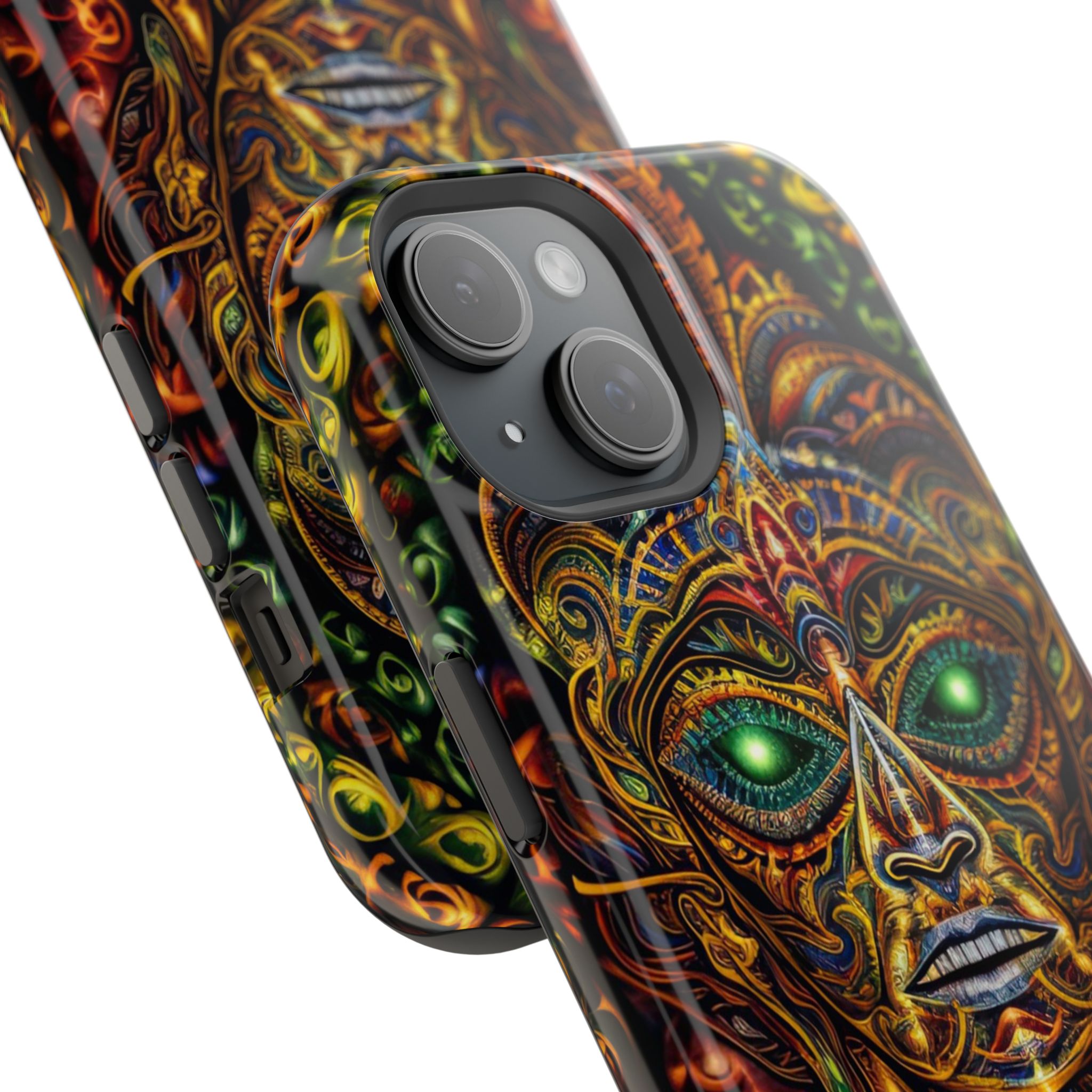 Psychedelic Magnetic Tough Case - Vibrant Smartphone Protection - Image 70