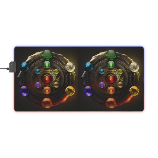 House of Trippers LED Gaming Mouse Pad (Choose your color wisely)