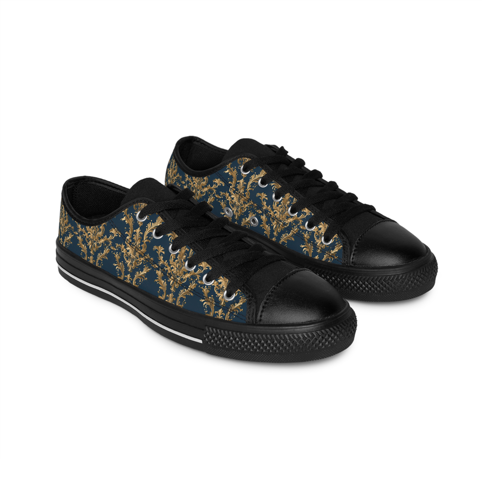 Elegant Floral Women's Sneakers - Stylish Patterned Casual Shoes