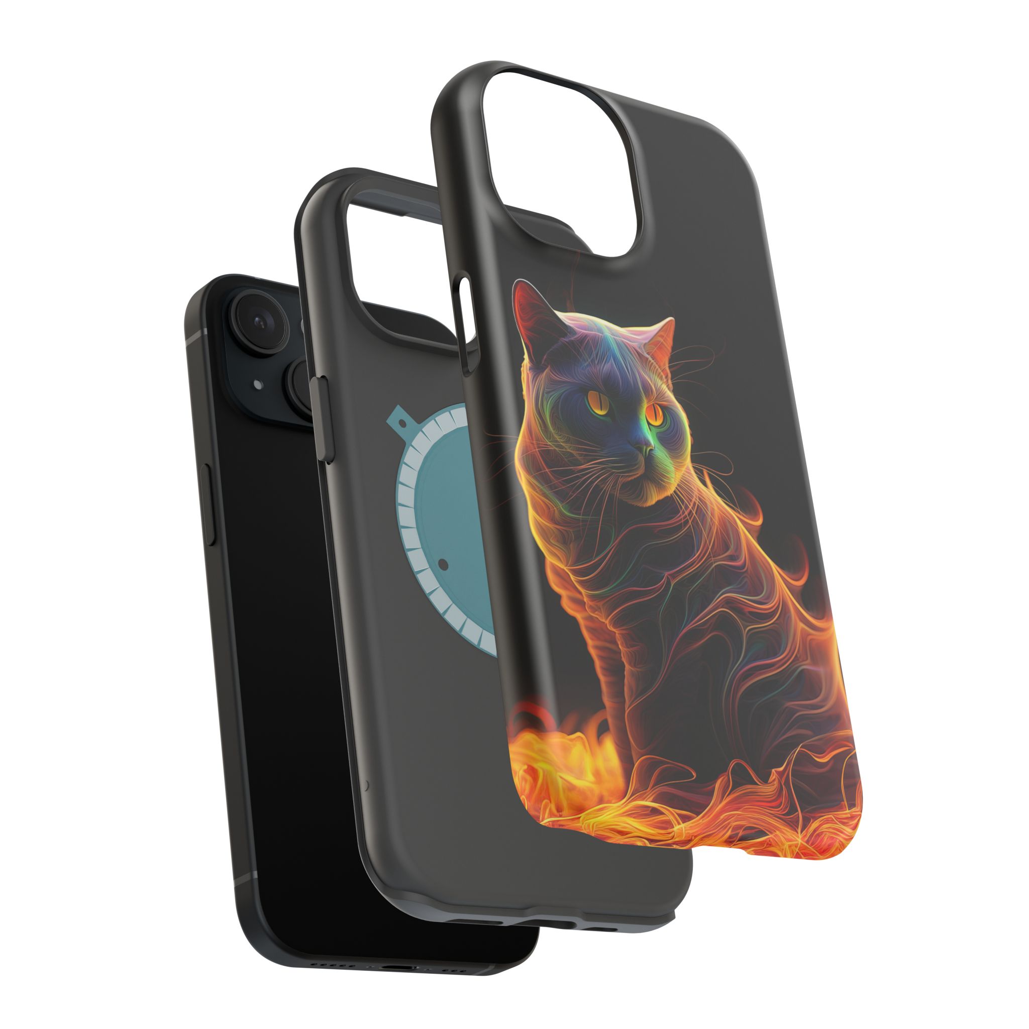 Damien I miss you Baby Vibrant Cat Design Magnetic Tough Cases – Pet Lover’s Phone Accessories - Image 76