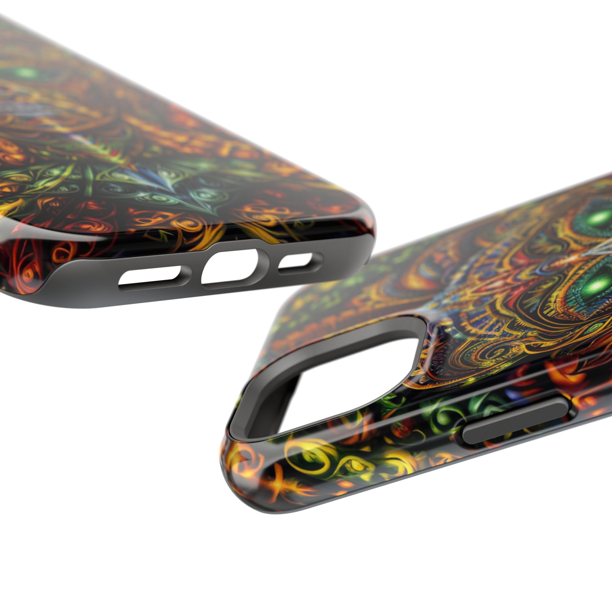 Psychedelic Magnetic Tough Case - Vibrant Smartphone Protection - Image 87