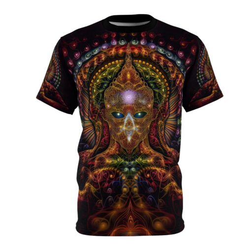 The Manifestation Of The Universal Divine In Me Unisex Cut & Sew Tee
