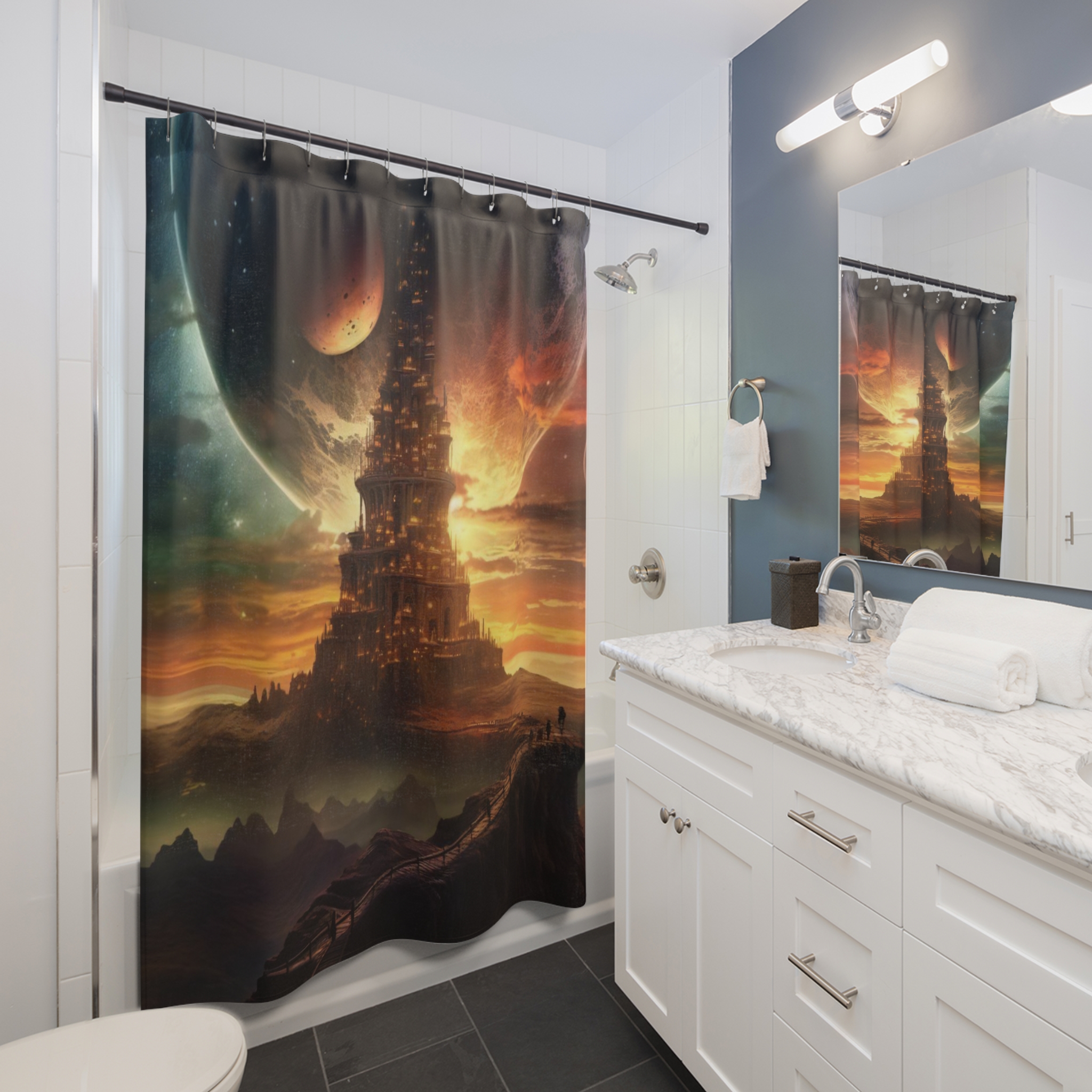 My New Home Shower Curtains House of Trippers - Image 2