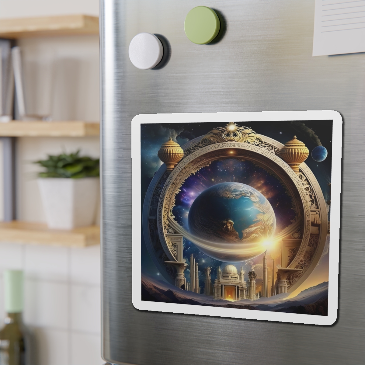 One Eternal Round Die-Cut Magnets - Image 3