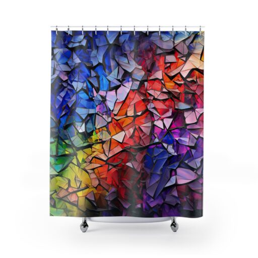 Shattered Shower Curtains