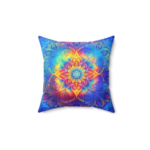 Happiness Spun Polyester Square Pillow