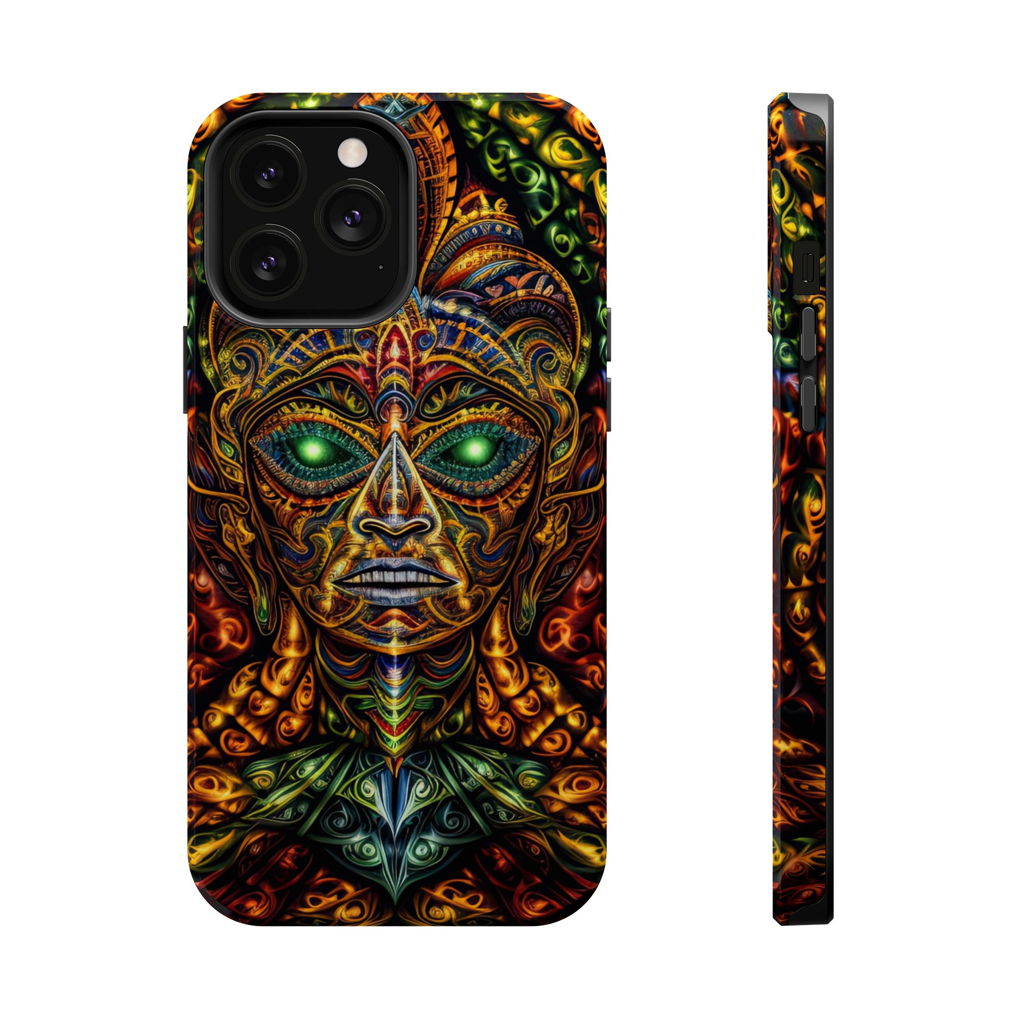 Psychedelic Magnetic Tough Case - Vibrant Smartphone Protection - Image 61