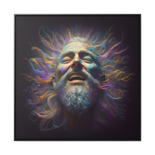 House of Trippers Gallery Canvas Wraps, Square Frame (Sooooo Peaking)