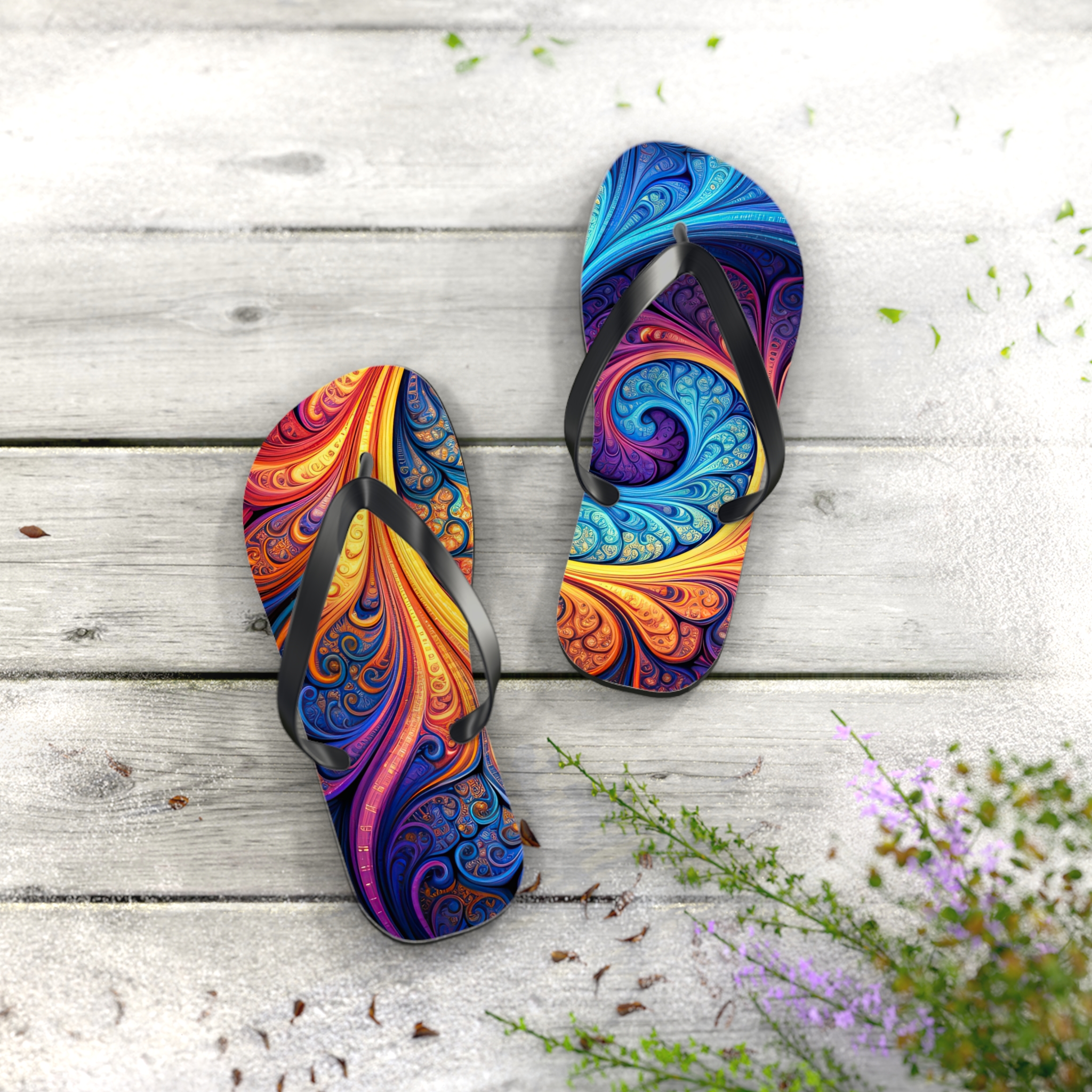 Swirling Flip Flops - Image 9