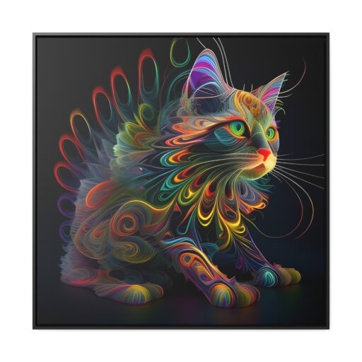 House of Trippers Playful Kitty Gallery Canvas Wraps,