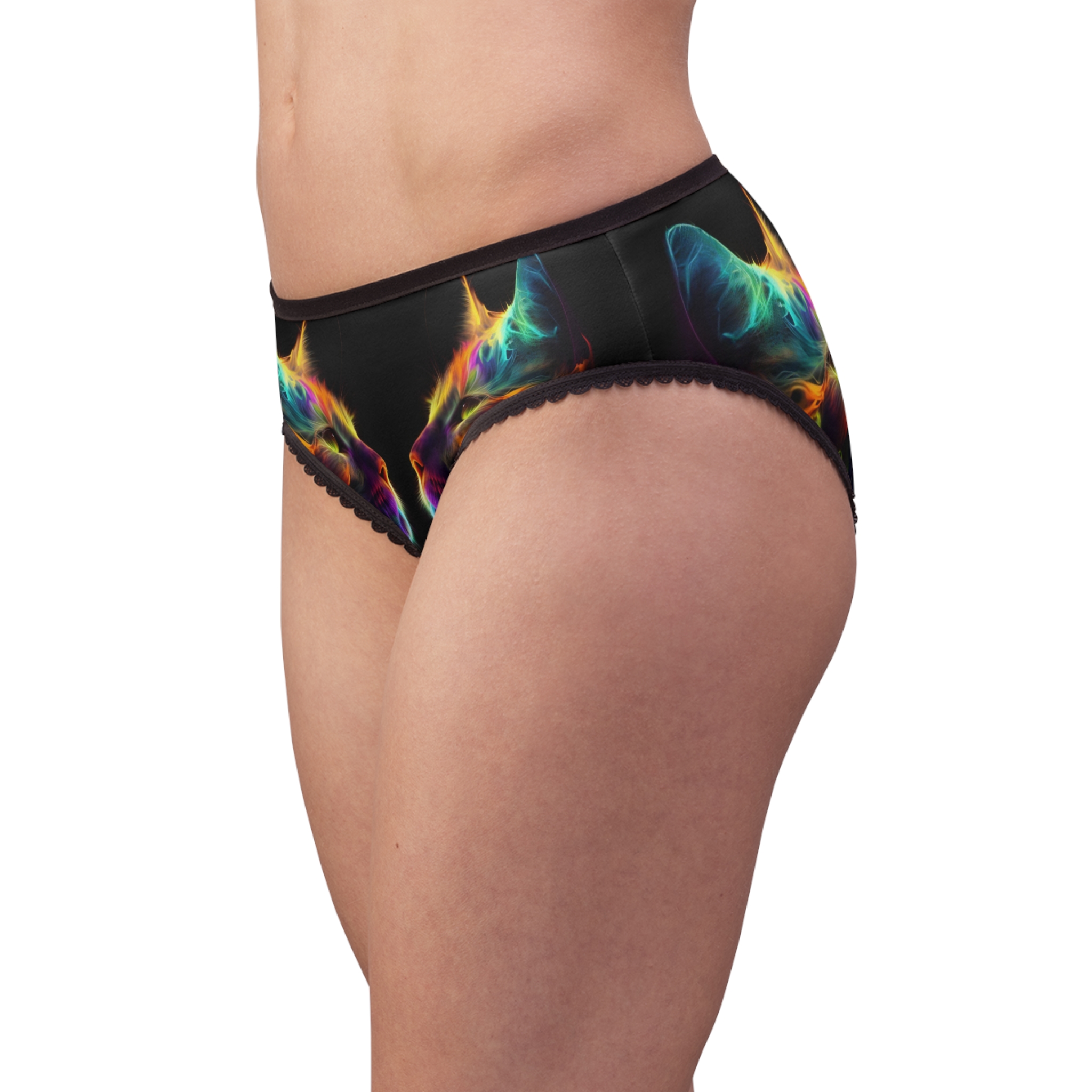 House of Trippers Guardian of the Rainbow Women's Briefs (AOP) (one more step)(Twins) - Image 4
