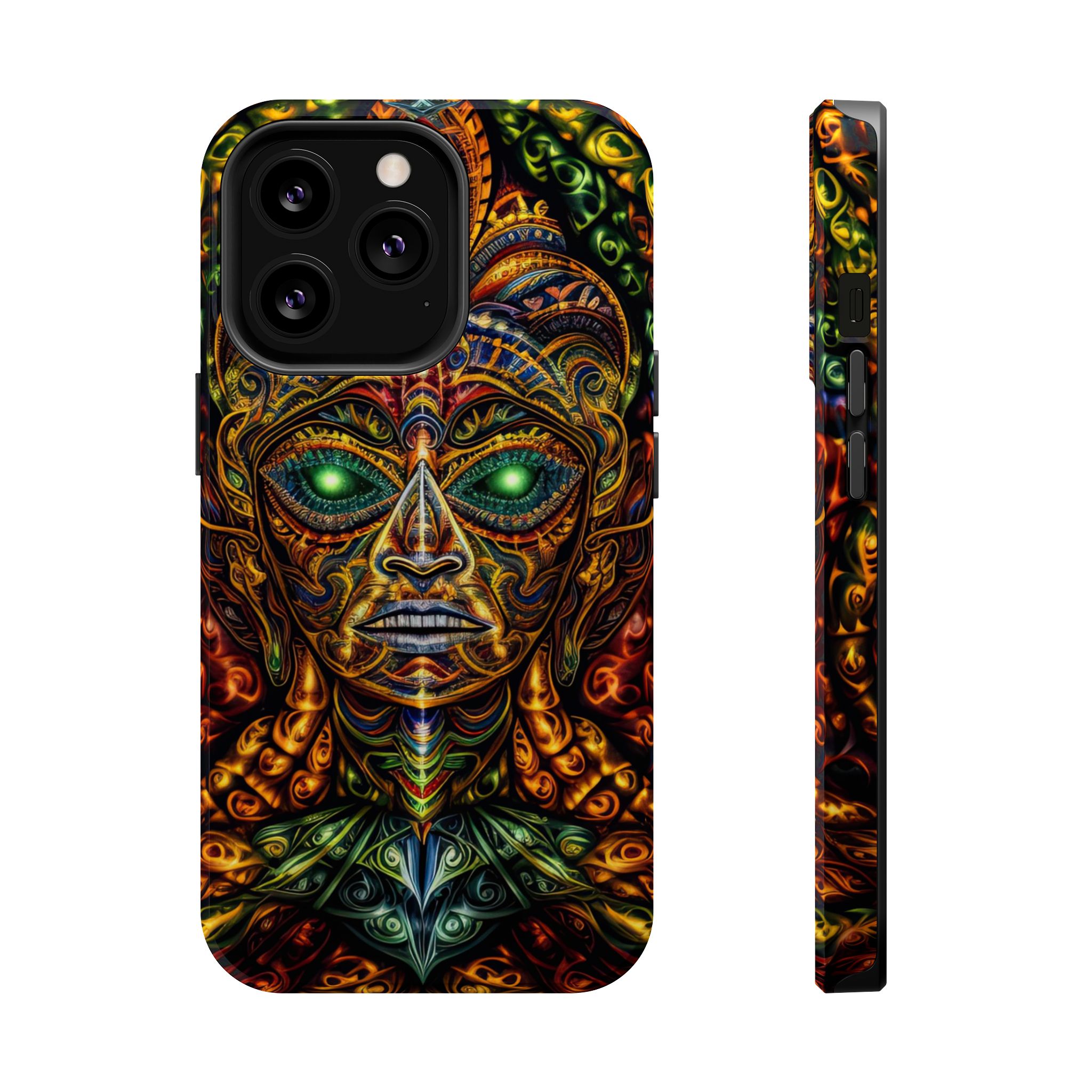 Psychedelic Magnetic Tough Case - Vibrant Smartphone Protection - Image 53