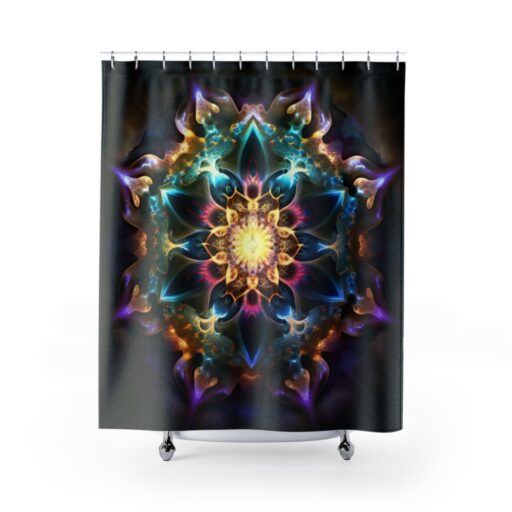 Purple Lotus Shower Curtains (Royalty only please)
