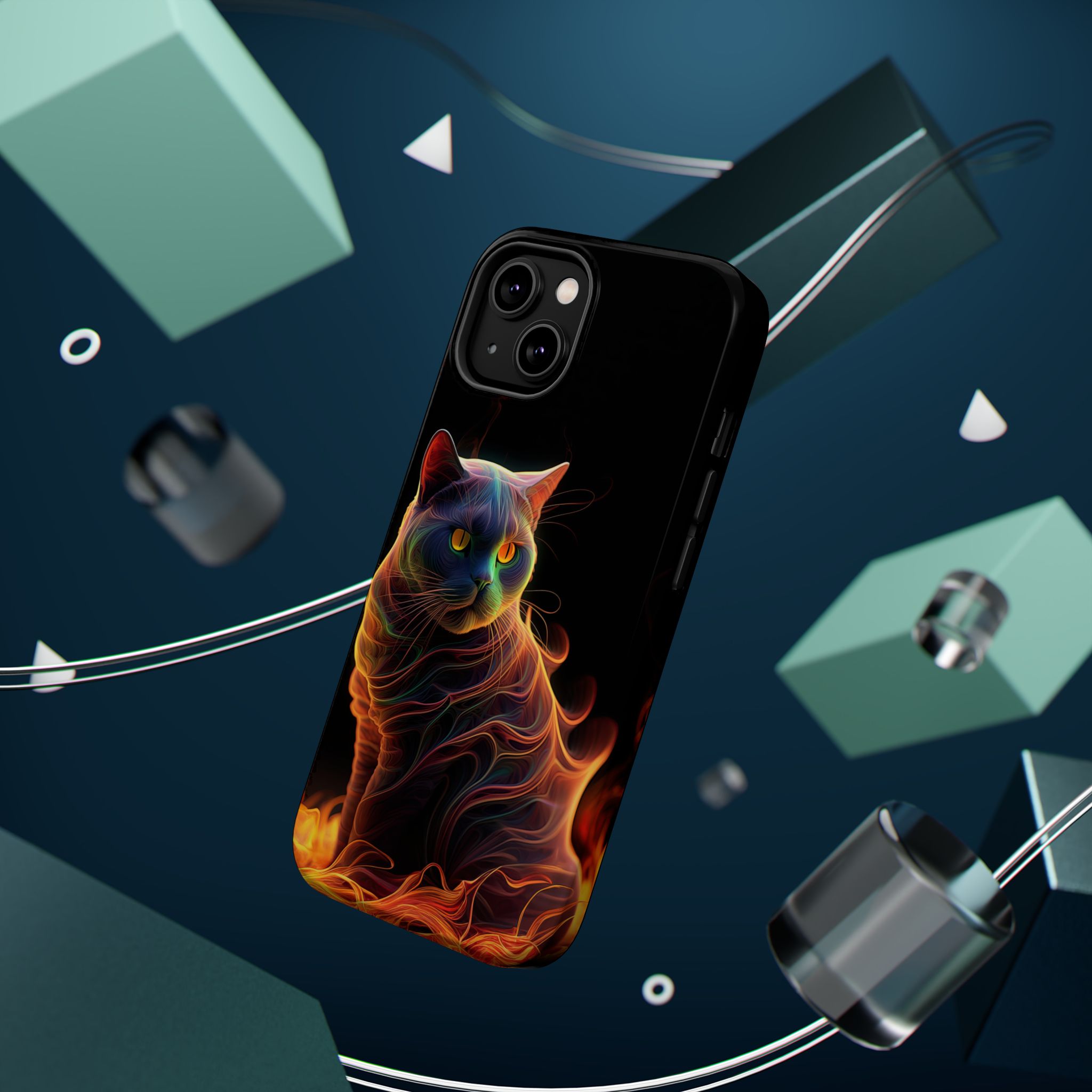 Damien I miss you Baby Vibrant Cat Design Magnetic Tough Cases – Pet Lover’s Phone Accessories - Image 7