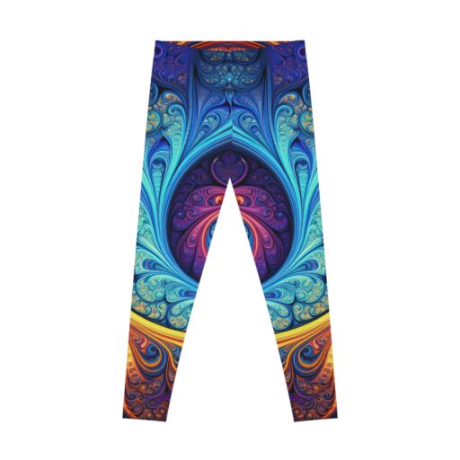 Swirling Stretchy Leggings