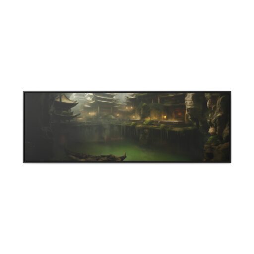 House of Trippers (Jade Village) Gallery Canvas Wraps, Horizontal Frame