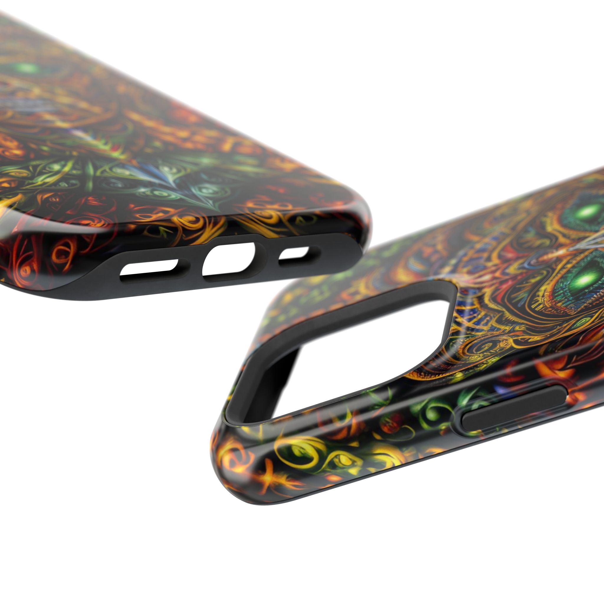 Psychedelic Magnetic Tough Case - Vibrant Smartphone Protection - Image 4