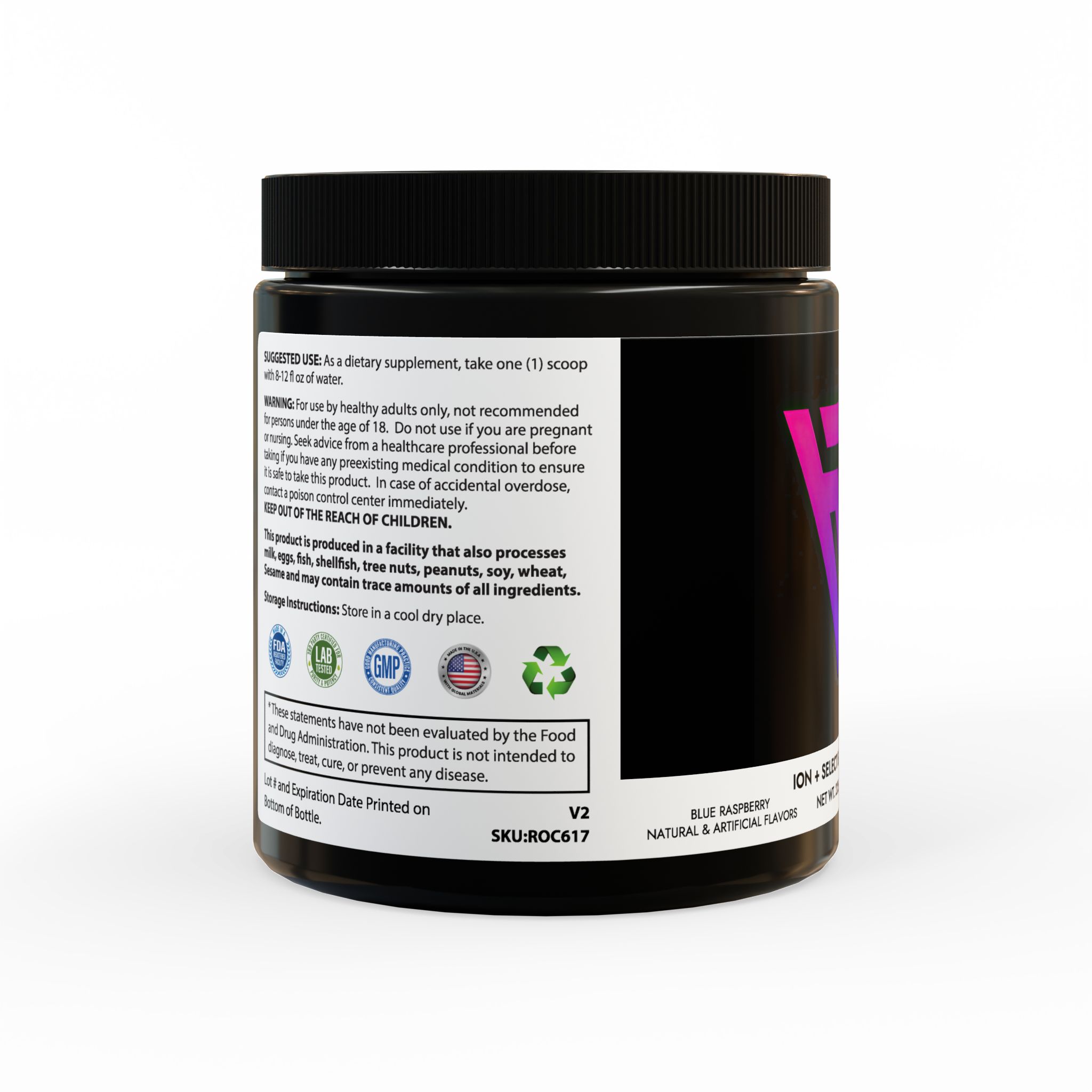 ION + Select Electrolyte Supplement (225g, 7.9oz) - Image 2