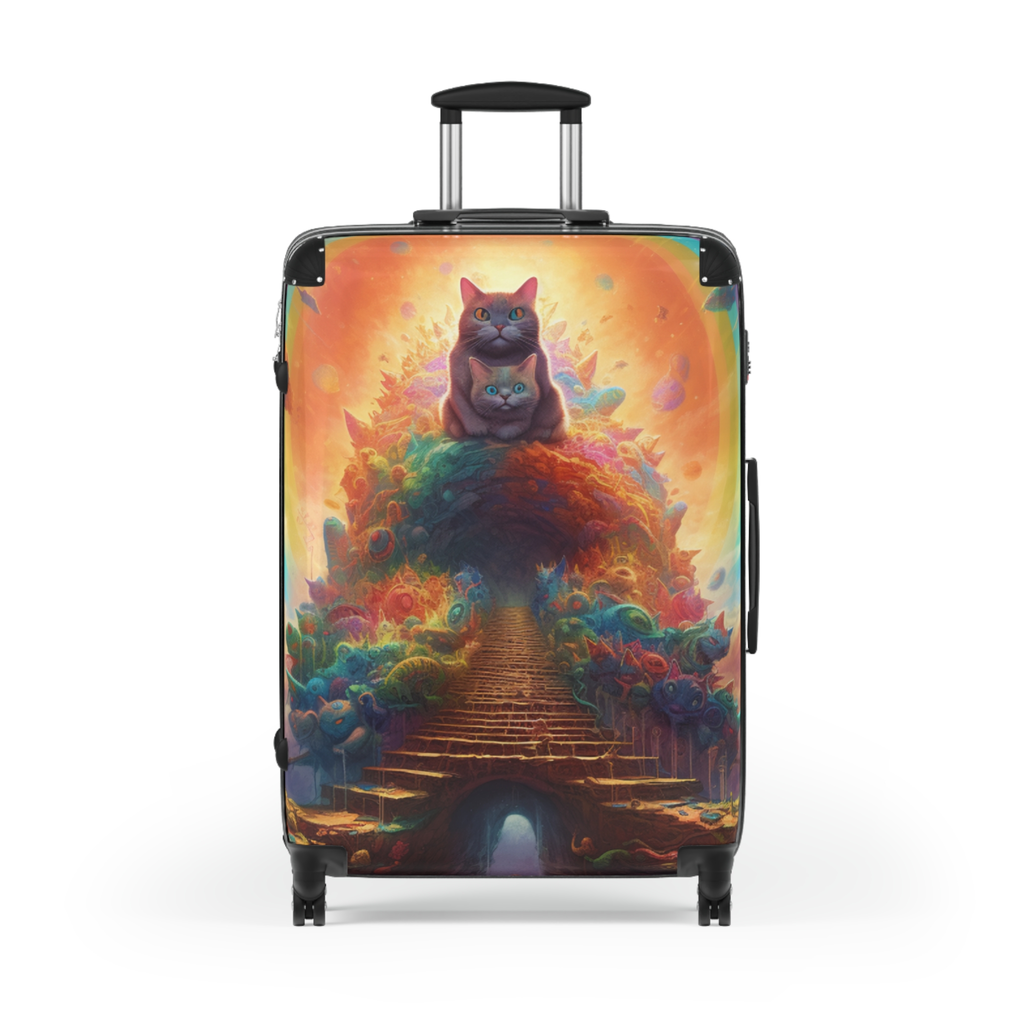 Cute Kitty Kingdom Suitcases ( Hey Cutie) (Never lose your luggage again) - Image 19