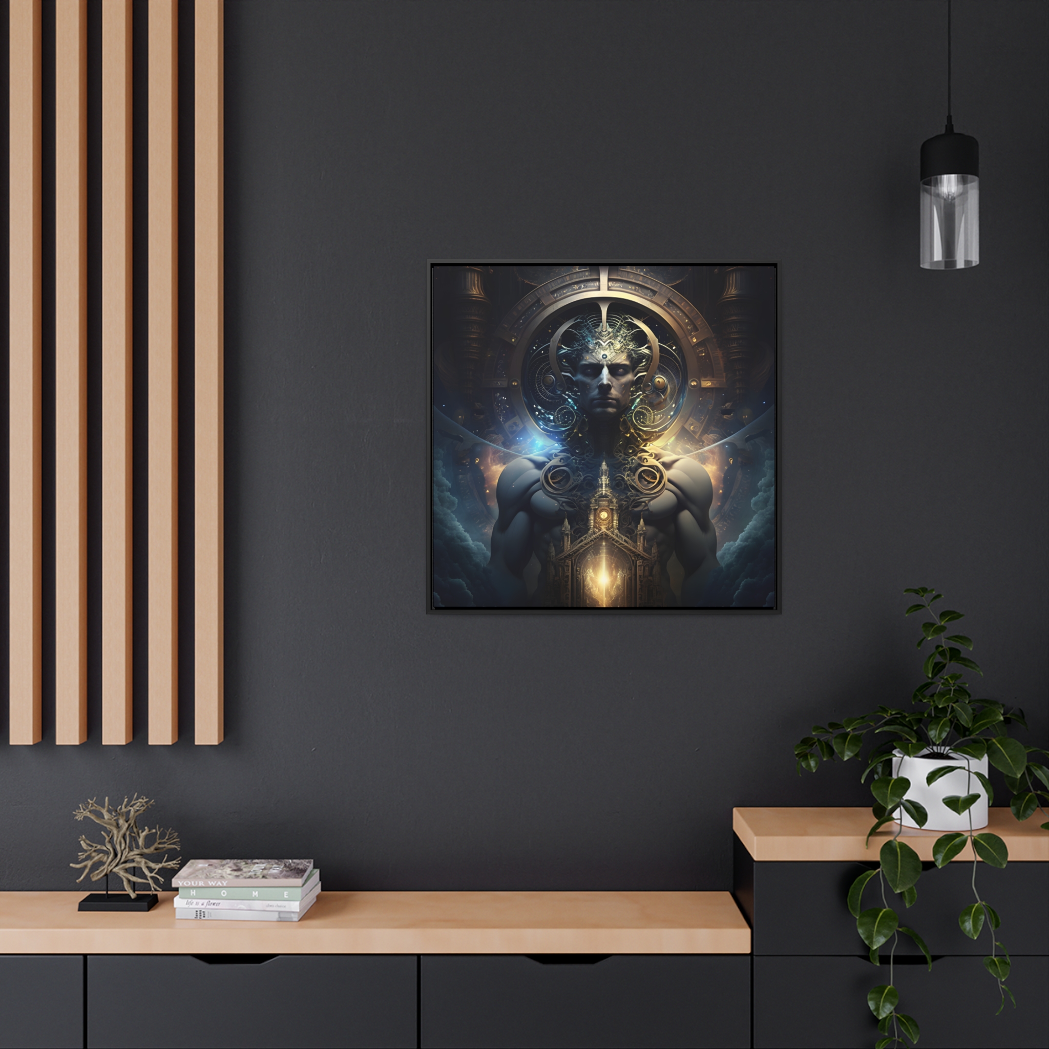 Eternal Trippers Collection Gallery Canvas Wraps, Square Frame (Viction) - Image 20