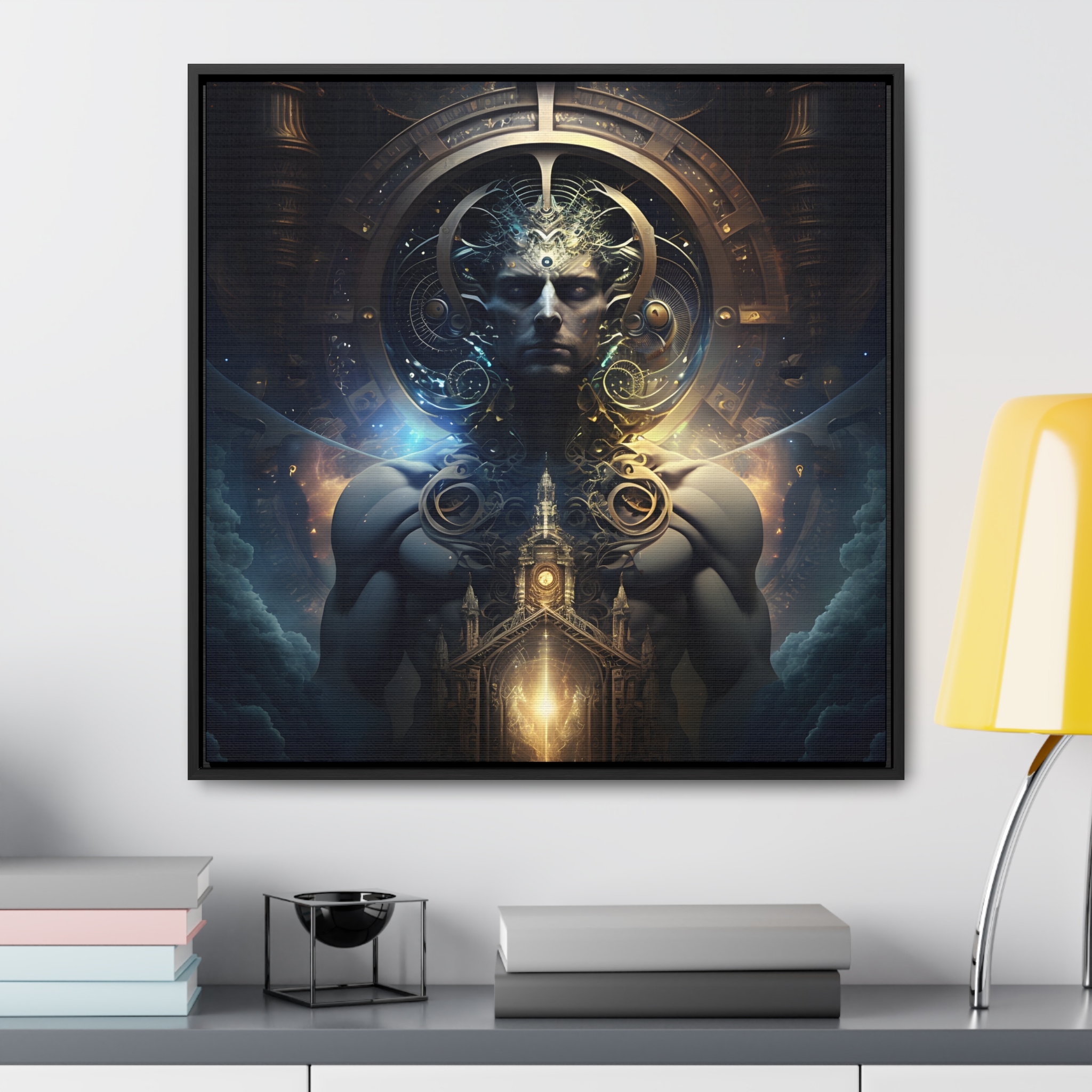 Eternal Trippers Collection Gallery Canvas Wraps, Square Frame (Viction) - Image 9