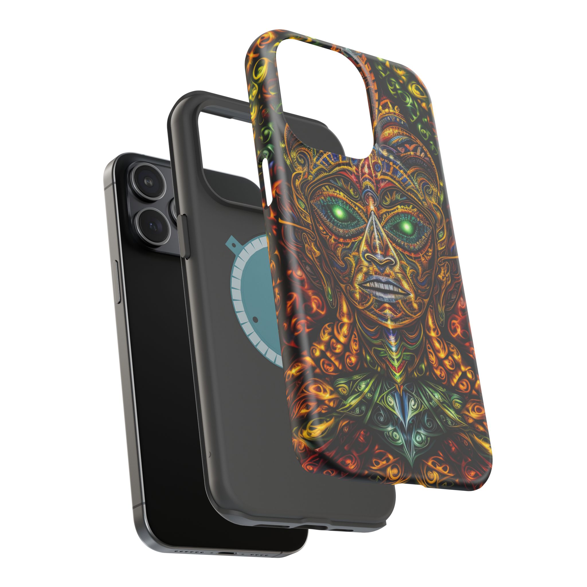 Psychedelic Magnetic Tough Case - Vibrant Smartphone Protection - Image 100
