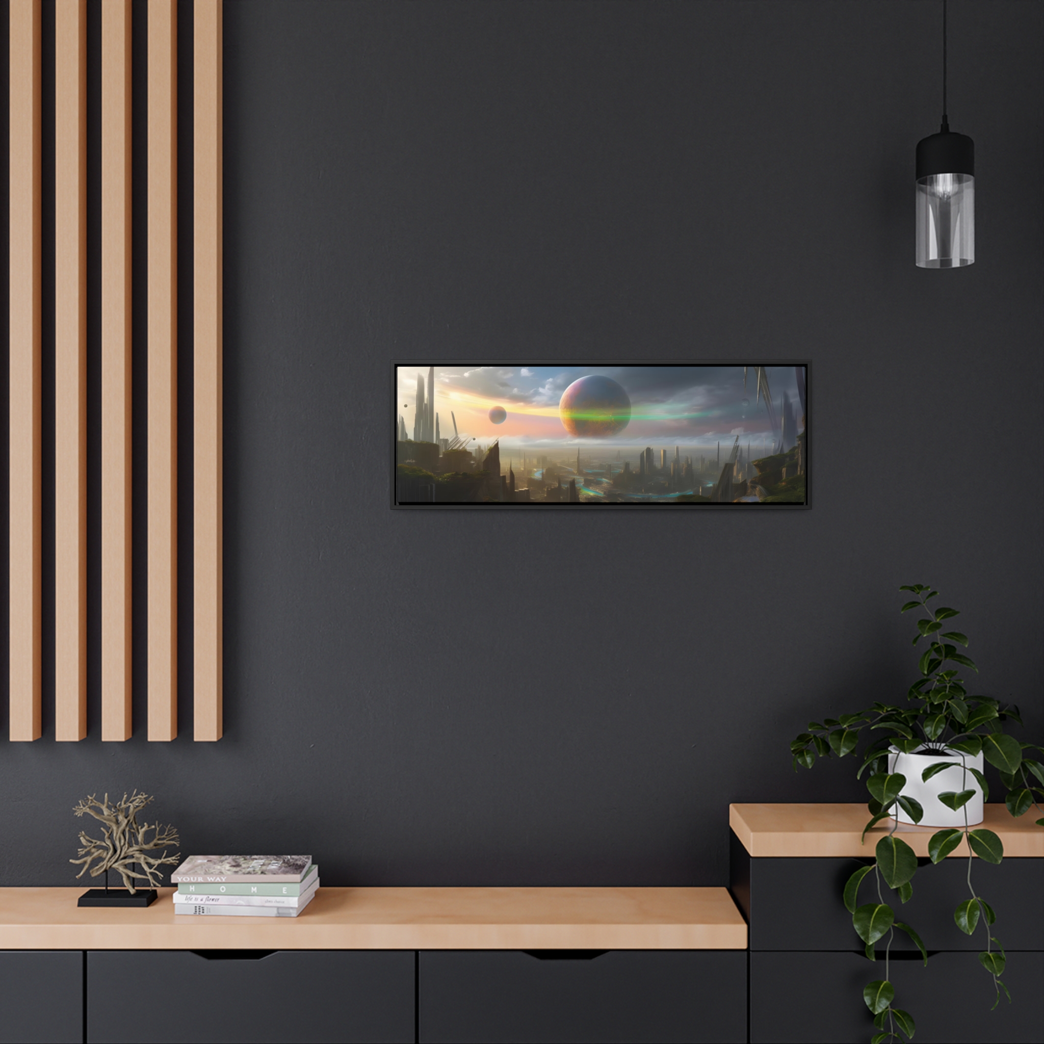 Canvas Wraps, Nibiru Galactic Art, House of Trippers, Horizontal Frame - Image 5