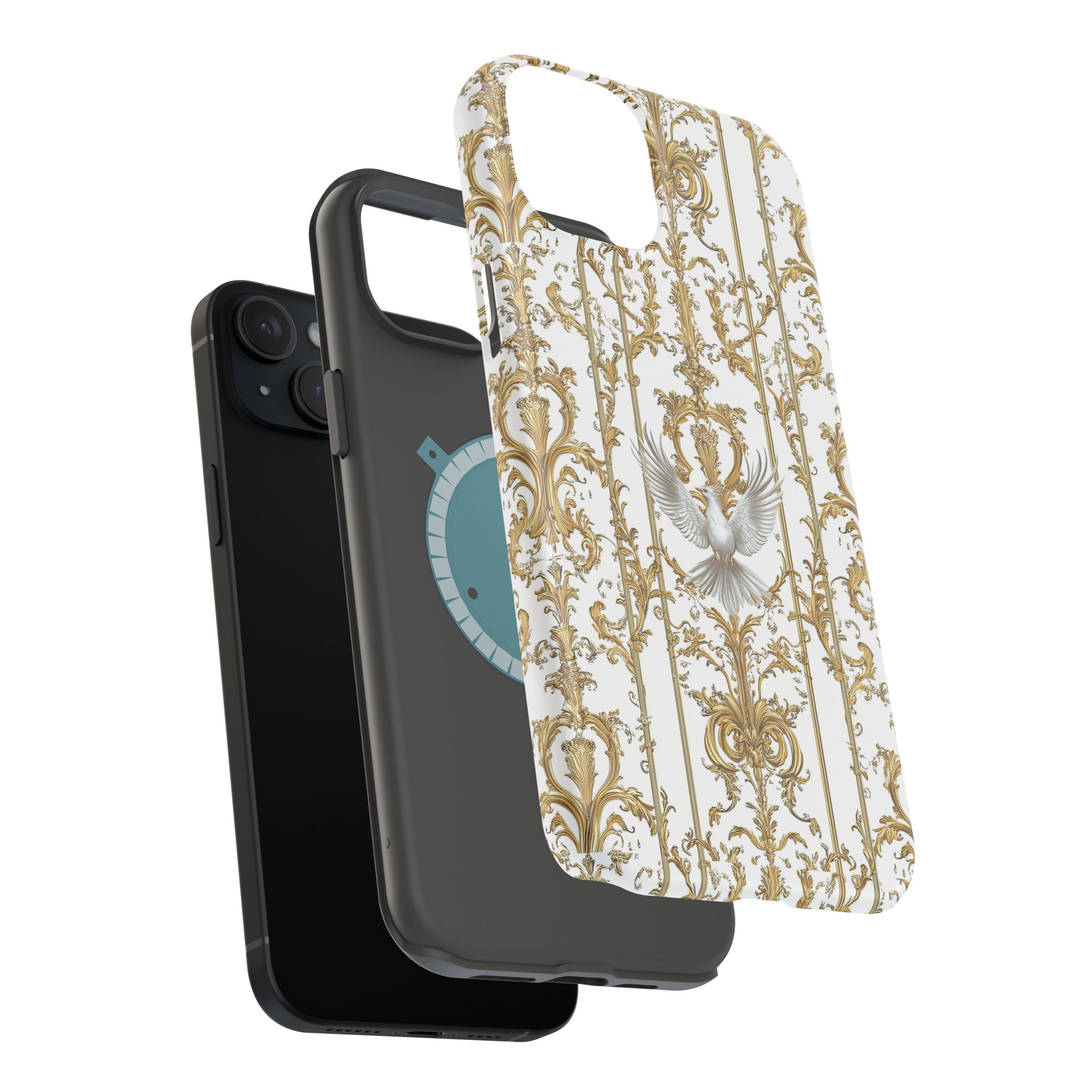 Elegant Ornate Magnetic Tough Cases - Fashionable Protection for Your Phone - Image 92