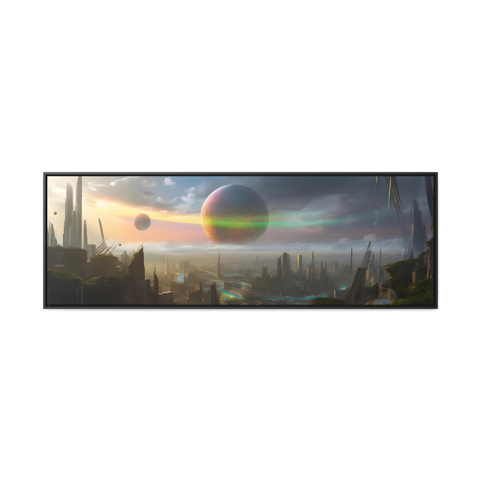 Canvas Wraps, Nibiru Galactic Art, House of Trippers, Horizontal Frame - Image 6