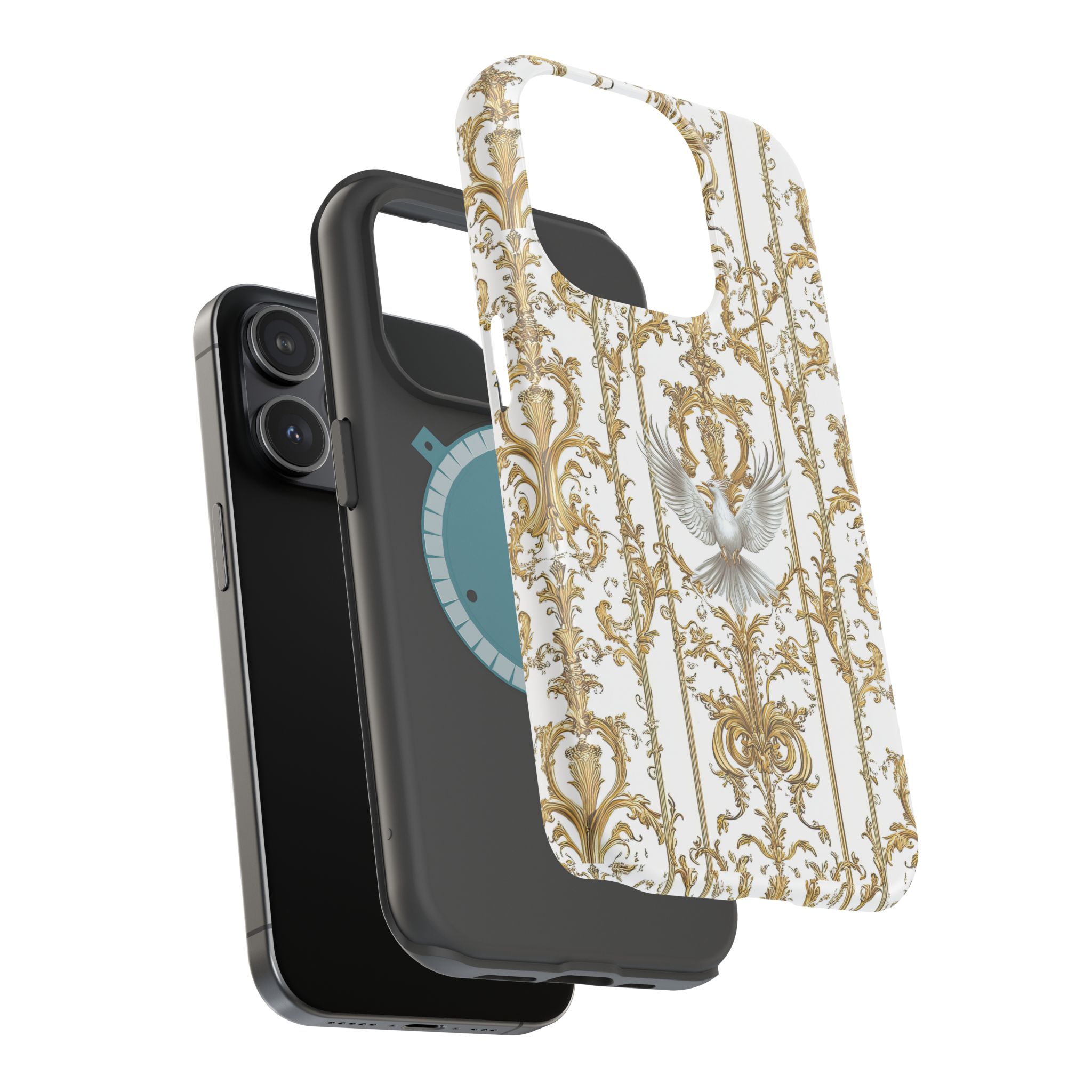 Elegant Ornate Magnetic Tough Cases - Fashionable Protection for Your Phone - Image 84