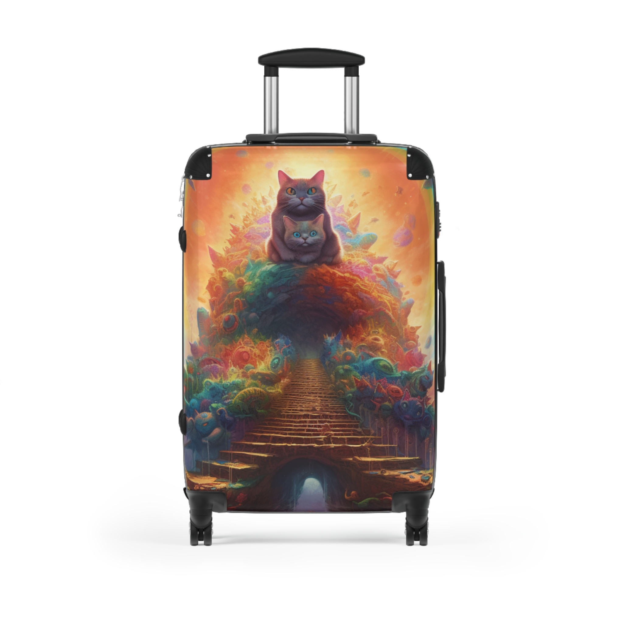 Cute Kitty Kingdom Suitcases ( Hey Cutie) (Never lose your luggage again) - Image 10