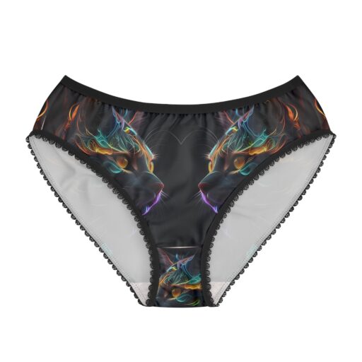 House of Trippers Focused Kitty Women's Briefs (AOP)(Kittys gonna get you)(Twins)