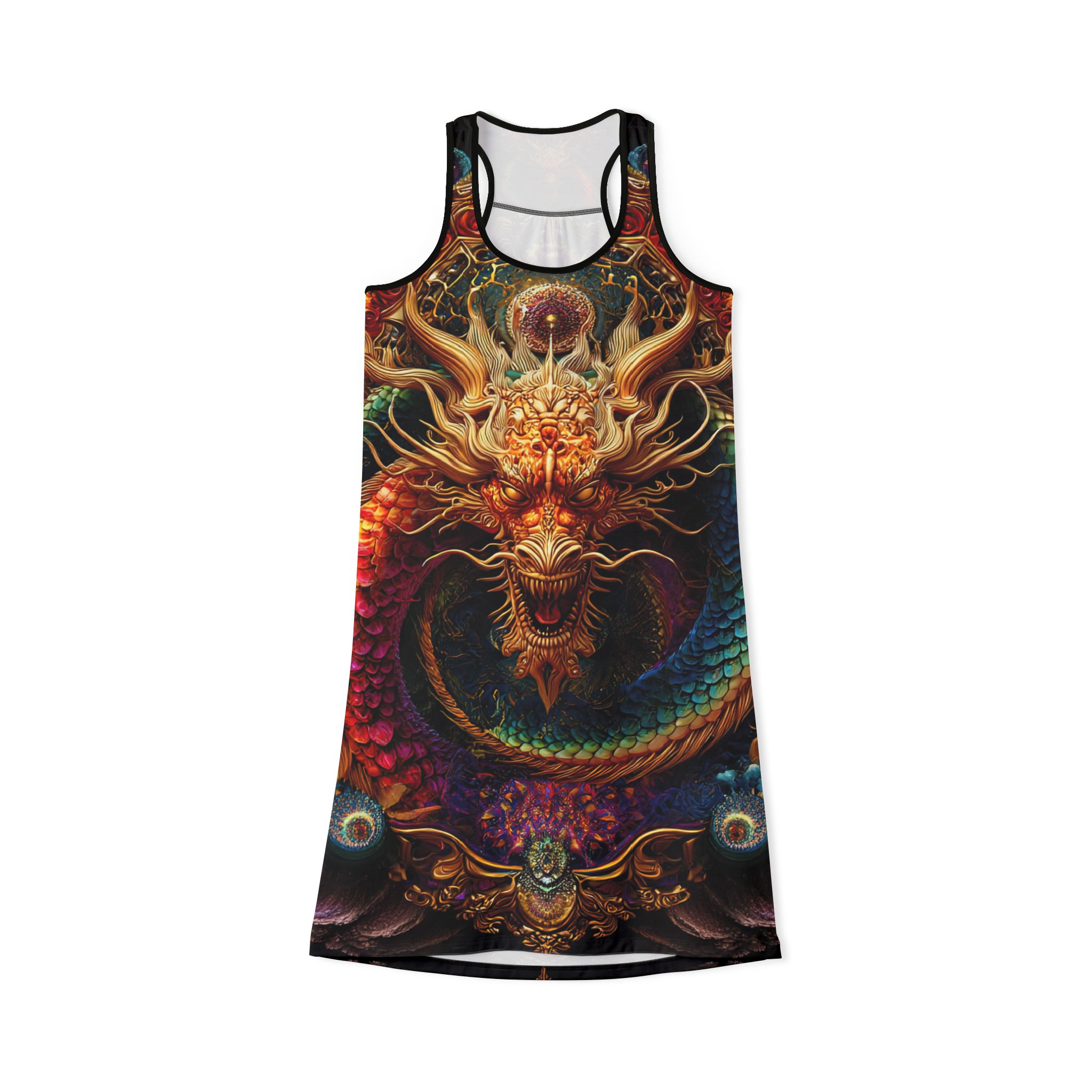 Women's Boss Dragon Racerback Dress