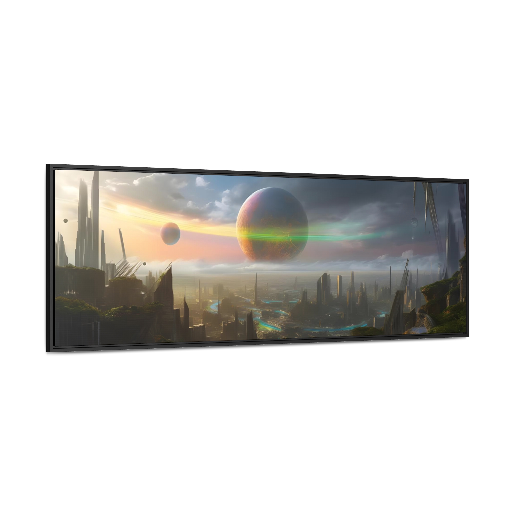 Canvas Wraps, Nibiru Galactic Art, House of Trippers, Horizontal Frame - Image 7