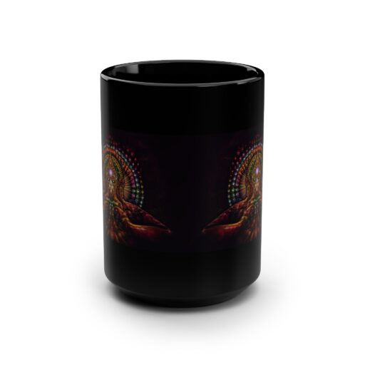 The Manifestation Of The Divine in me  Black Mug, 15oz