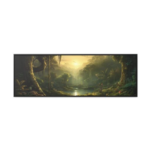 House of Trippers My Backyard Gallery Canvas Wraps, Horizontal Frame