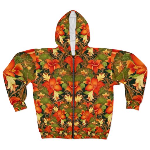 Hawaiian Unisex Zip Hoodie