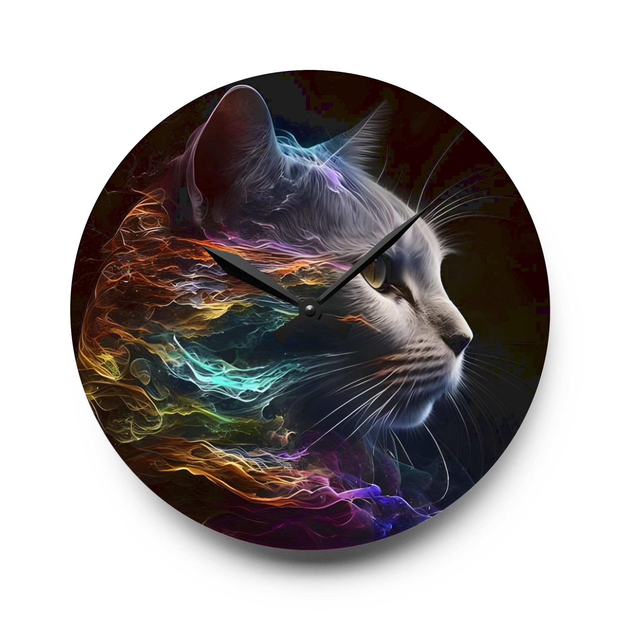 Super Model Kitty Acrylic Wall Clock - Image 9